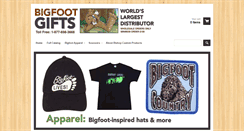 Desktop Screenshot of bigfootgifts.com